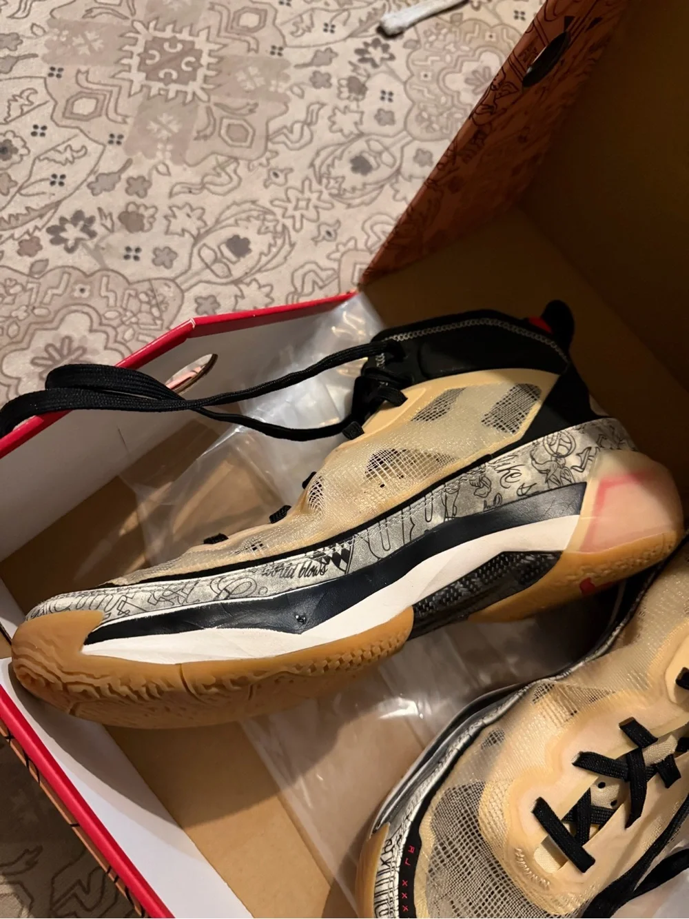 Air Jordan XXXVII Tatum “Tattoo” – Men’s Size 10 – With Original Box